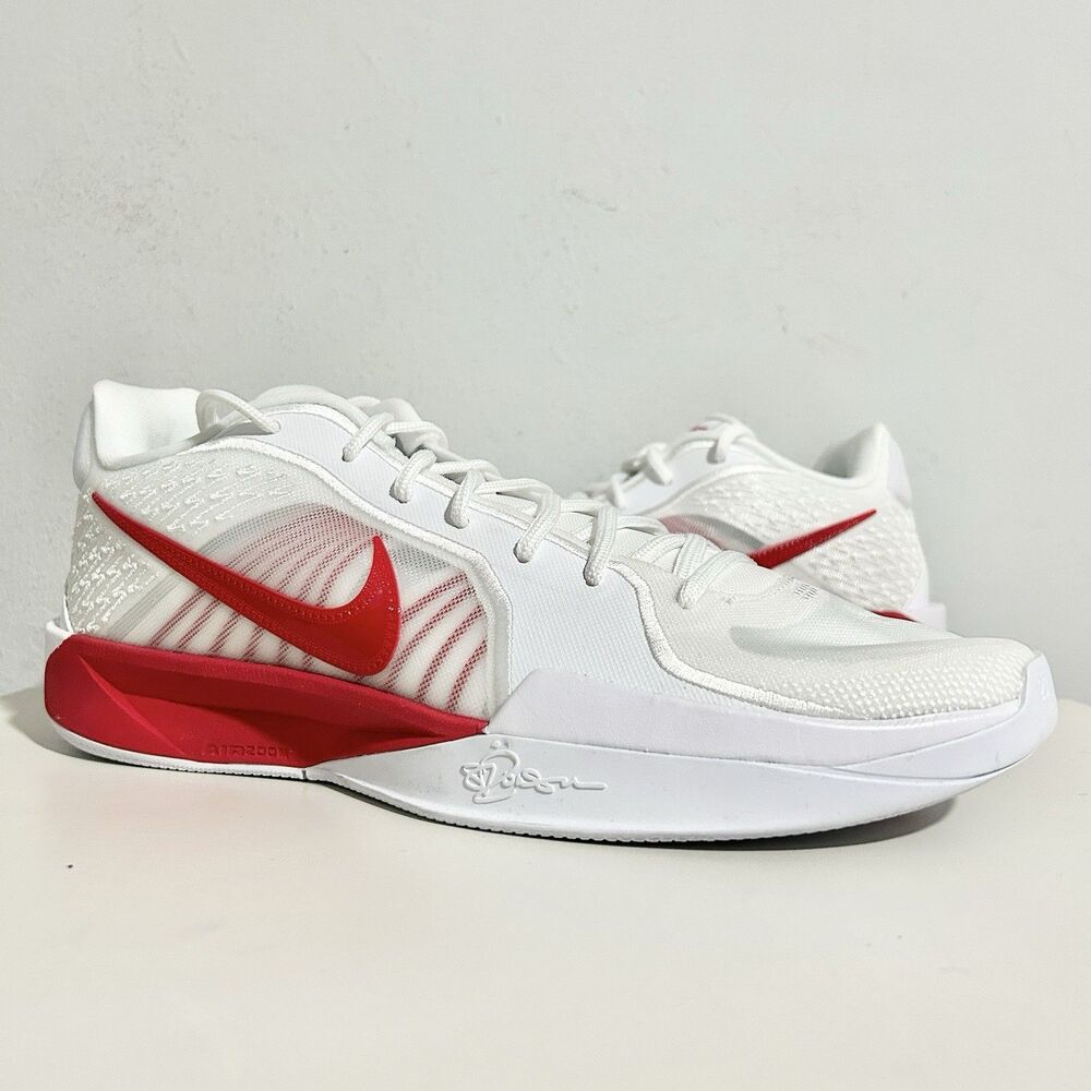 Nike Sabrina 2 TB P “White Uni Red” Men’s Size 11.5 Women’s 13 BBall Sneakers